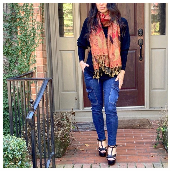 Gorgeous Moroccan Cashmere Pashmina scarf/Shawl - Picture 5 of 6